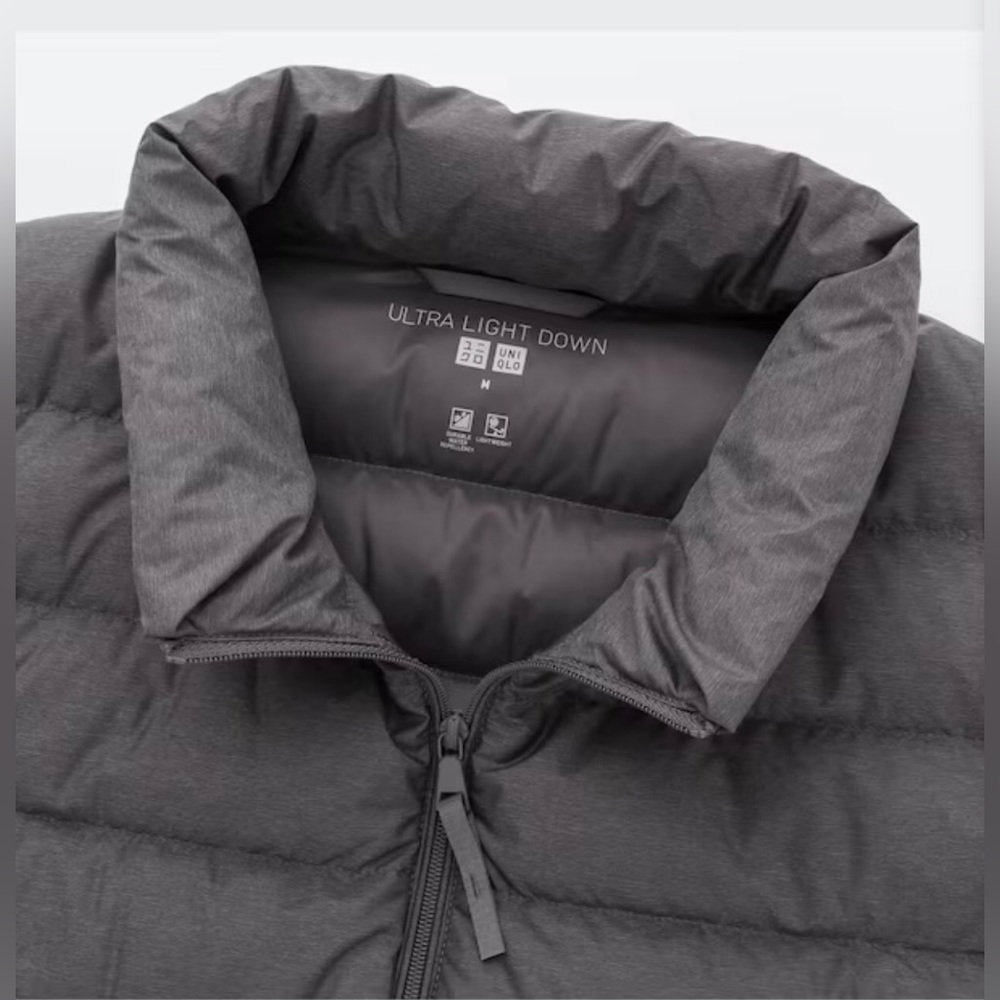 NWT UNIQLO Ultra Light Down Vest Gray Women’s XXS